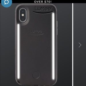 iPhone X Lumee Duo Case Black New